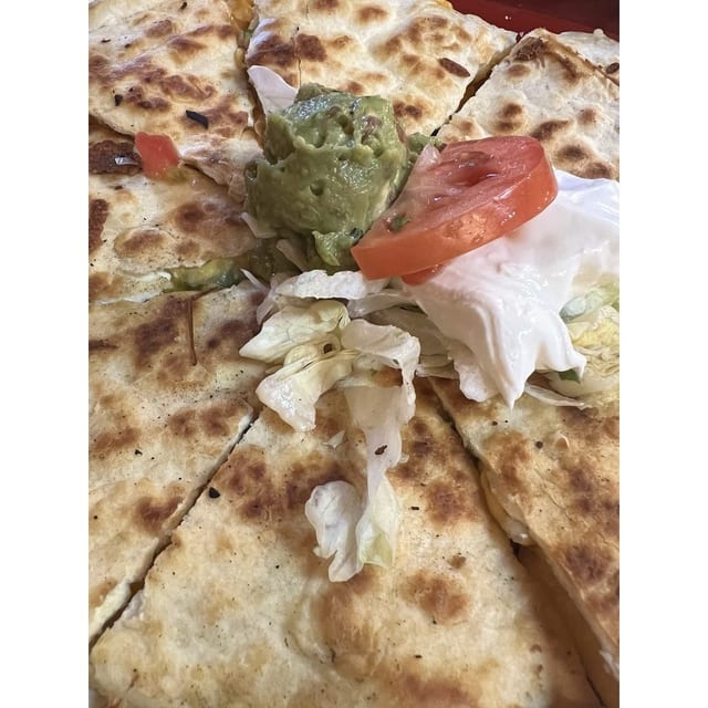 Shrimp Quesadilla.